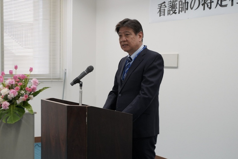 〈松村院長式辞〉